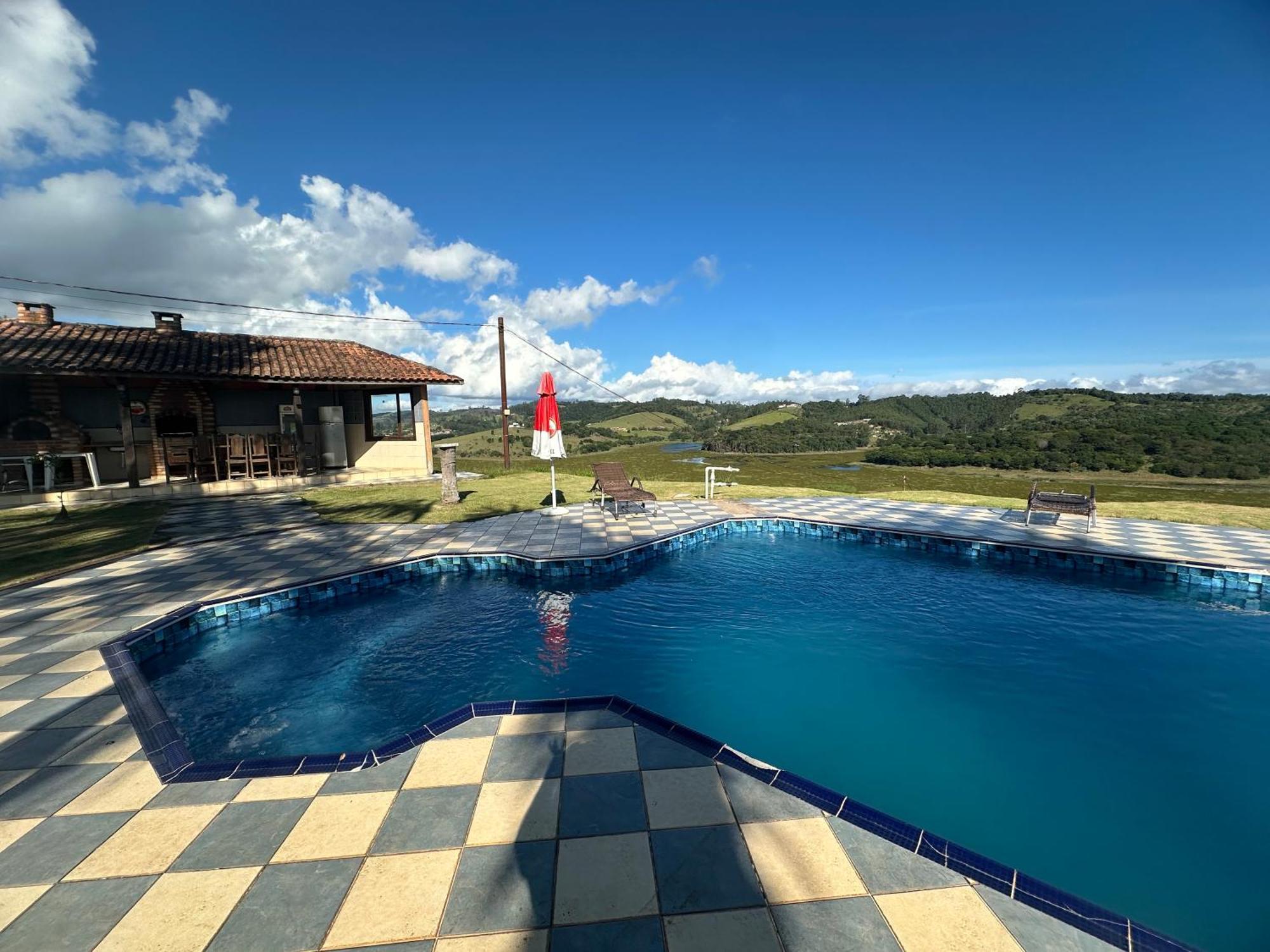 Villa Sitio Frente A Barragem Salesópolis Exterior foto